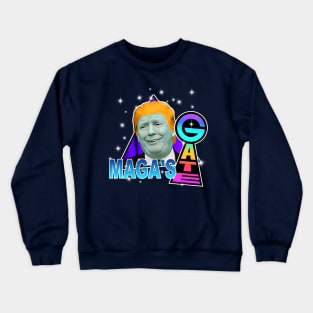 MAGA'S GATE :: Heaven's Gate Trump Cult Parody Crewneck Sweatshirt